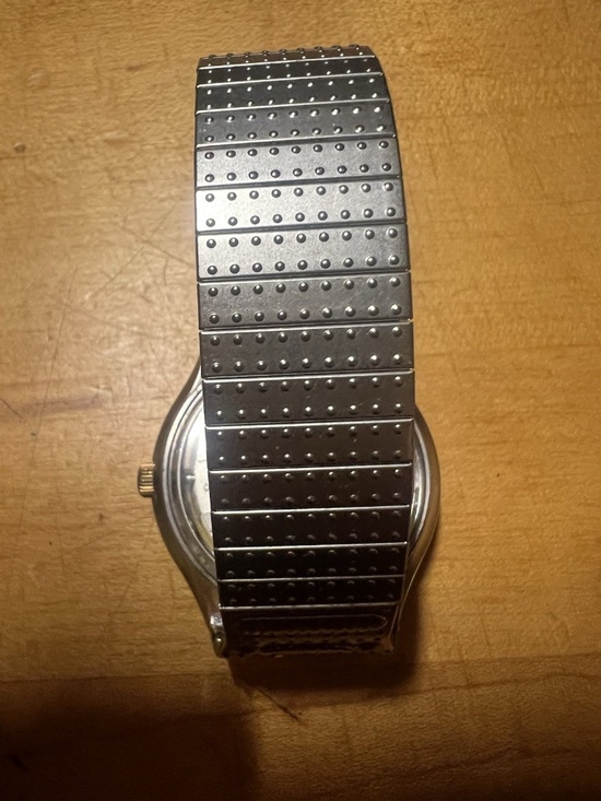 Vintage SWATCH 1992 UN Earth Summit Commemorative Wrist Watch-Metal Band-RARE main image 5